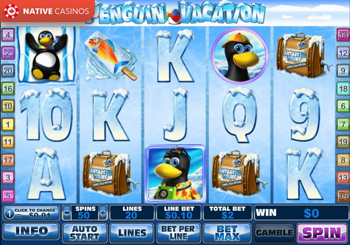 Play Penguin Vacation Slot Online by Playtech