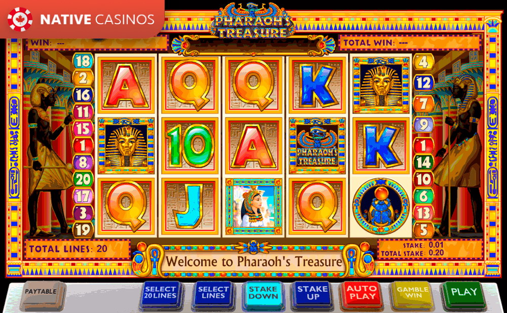 Play Pharaohs Treasure By Ash Gaming