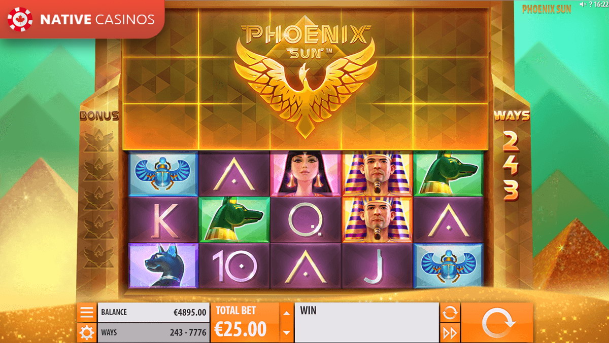 Play Phoenix Sun By Quickspin Info