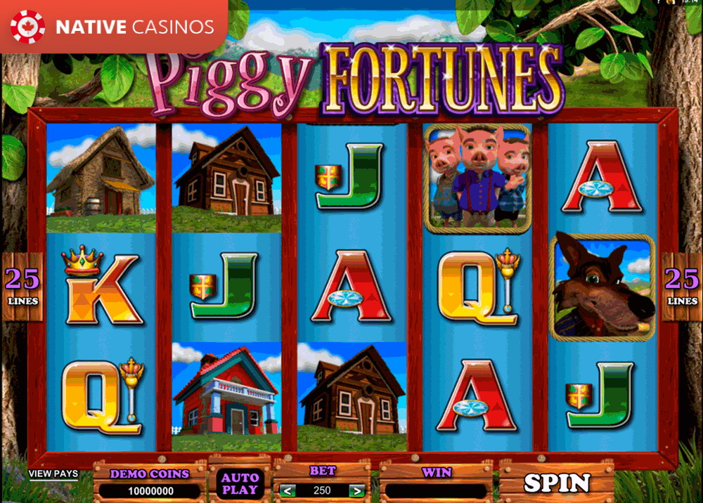 Play Piggy Fortunes by Microgaming
