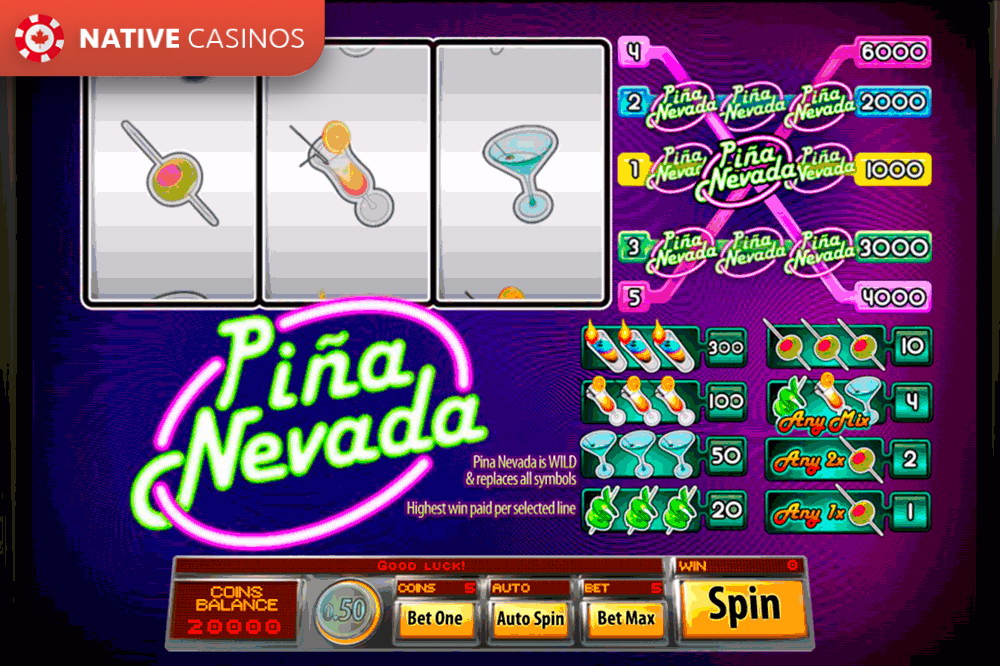 Play Pina Nevada (3 reel) By Saucify