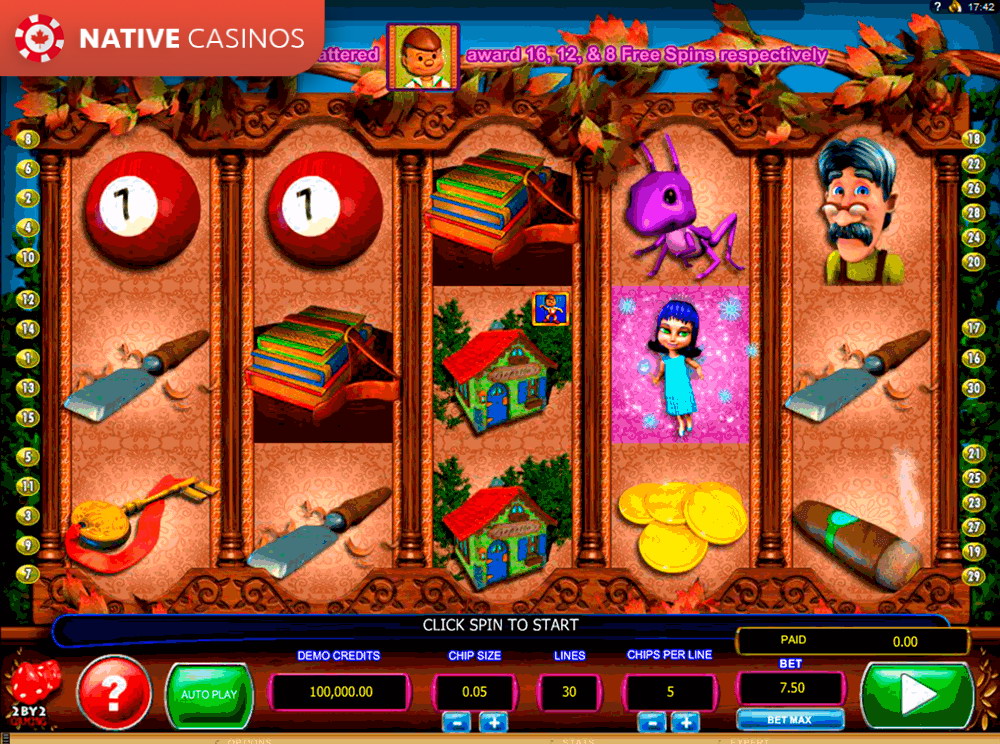 Play Pinocchio’s Fortune By 2By2 Gaming