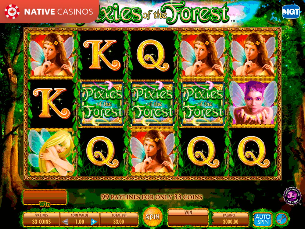 Play Pixies of the Forest By IGT