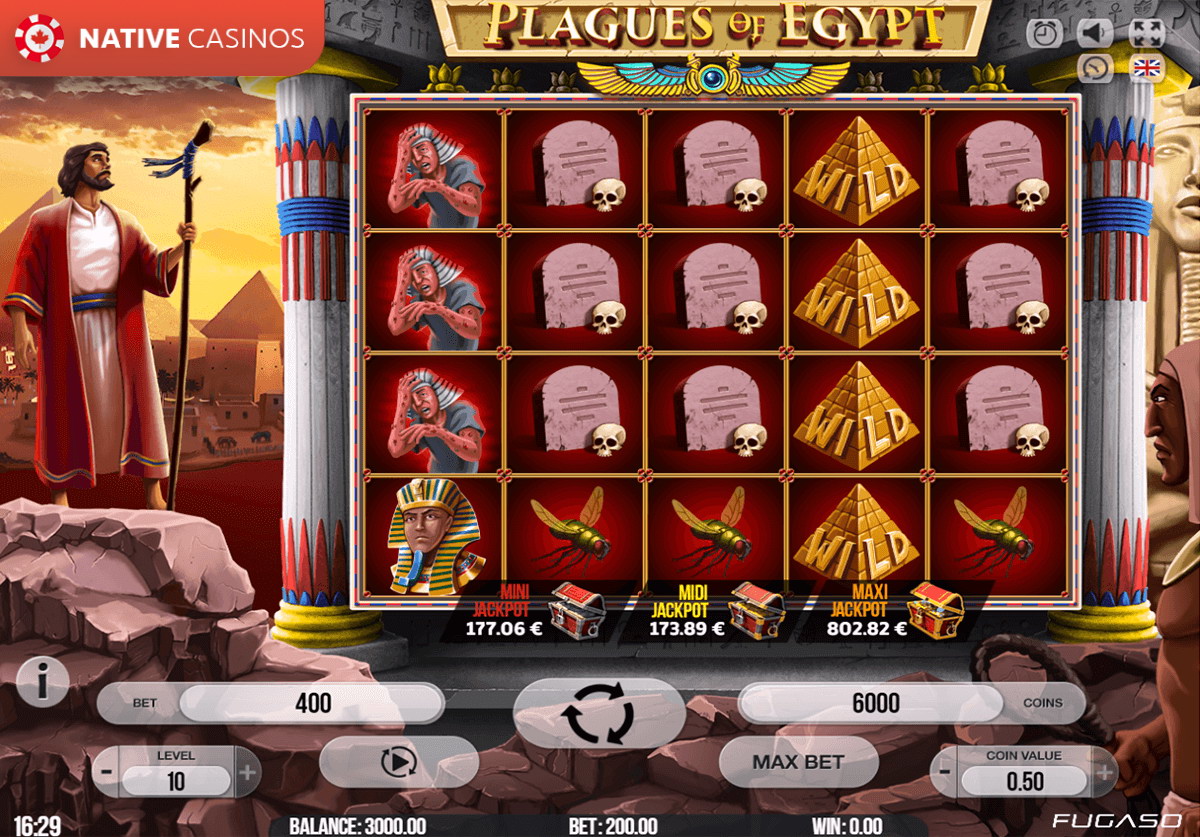 plagues of egypt игровой автомат