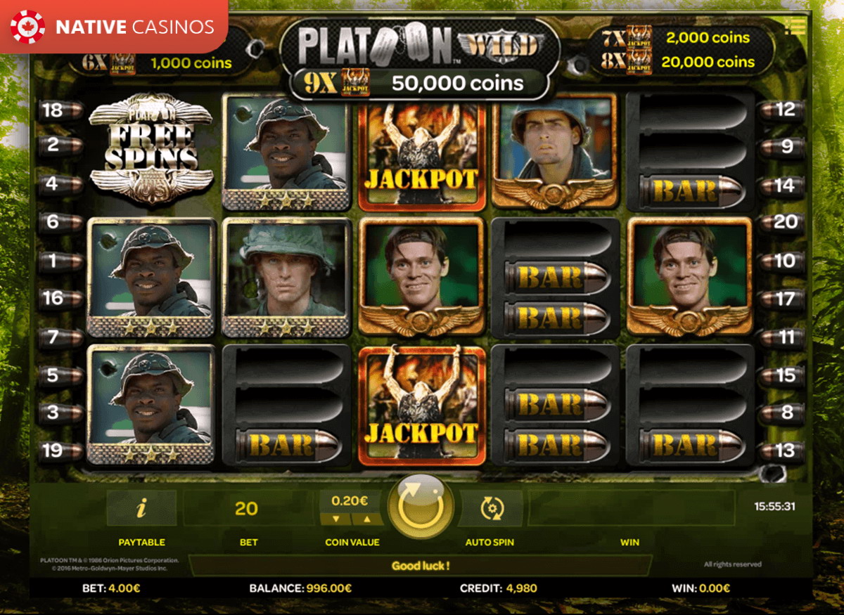 Play Platoon Wild By ISoftBet Info