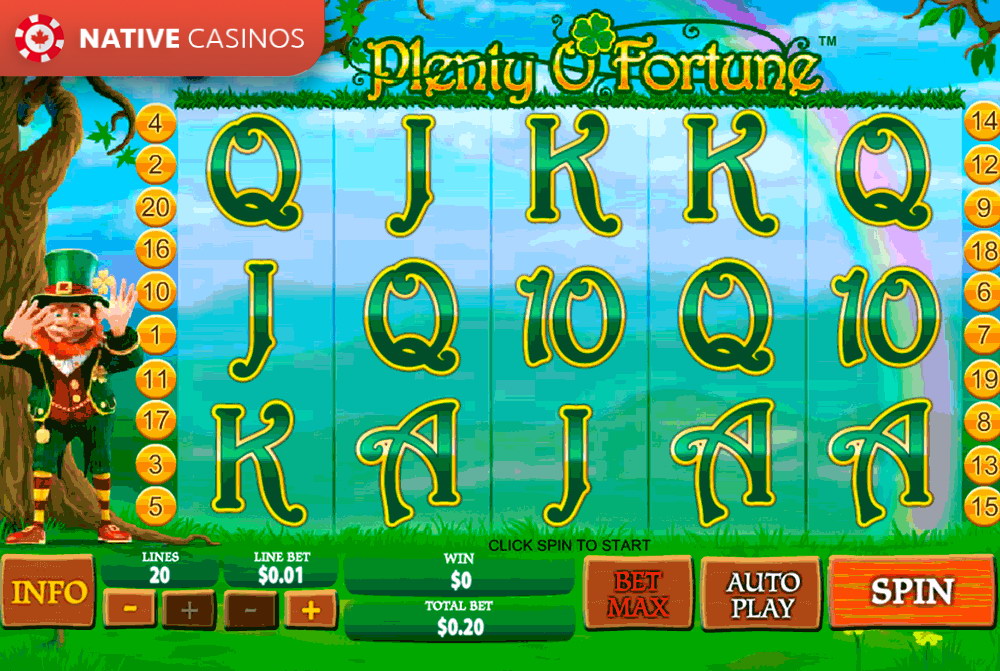 Play Plenty O’ Fortune Slot Online by PlayTech For Free