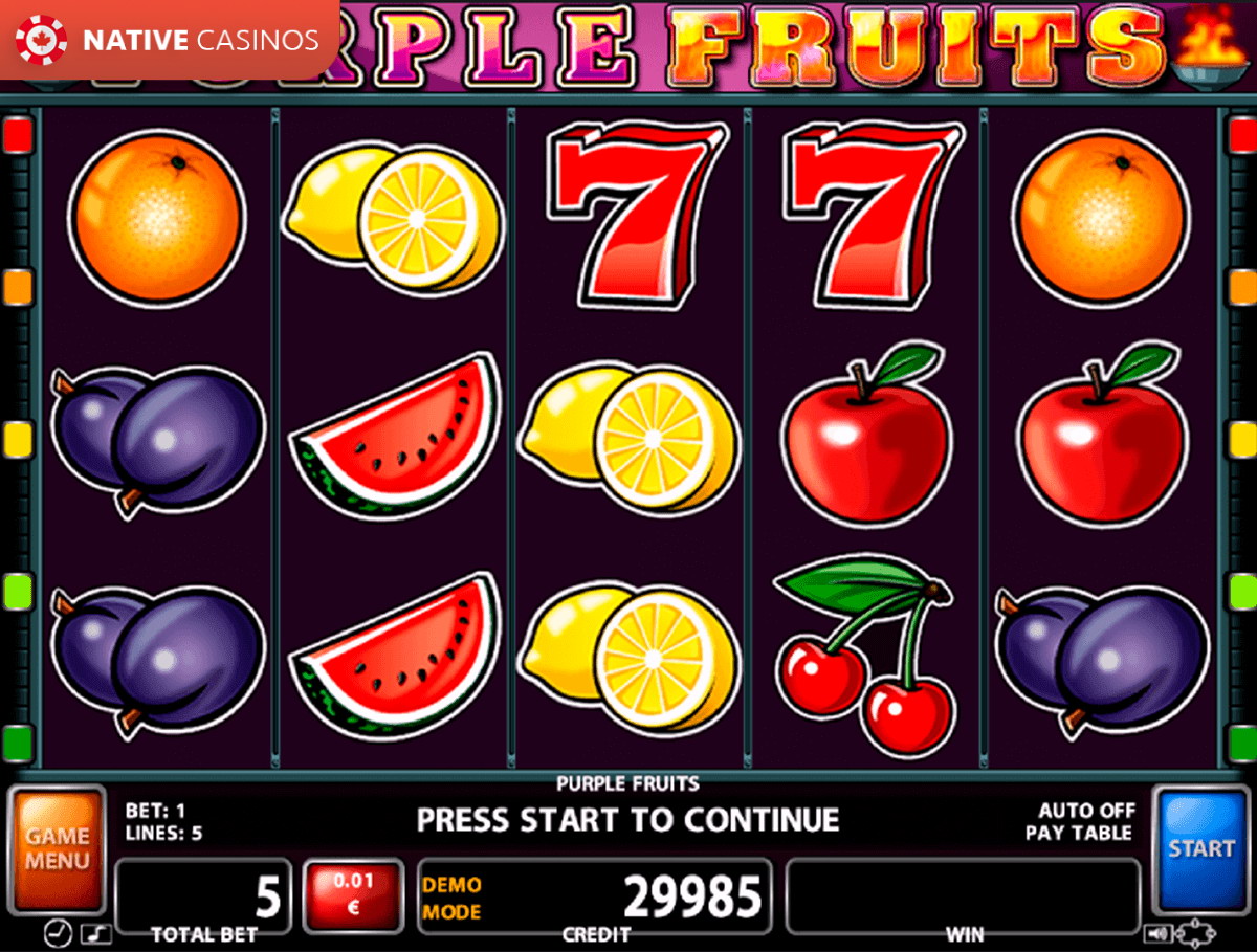 Play Purple Fruits By Casino Technology