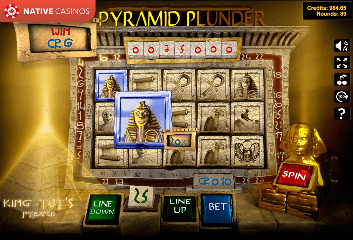 Play Pyramid Plunder By Slotland