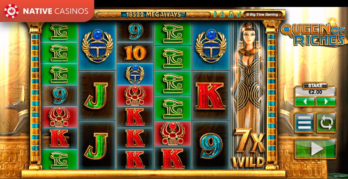 Play Queen of Riches MEGAWAYS By Big Time