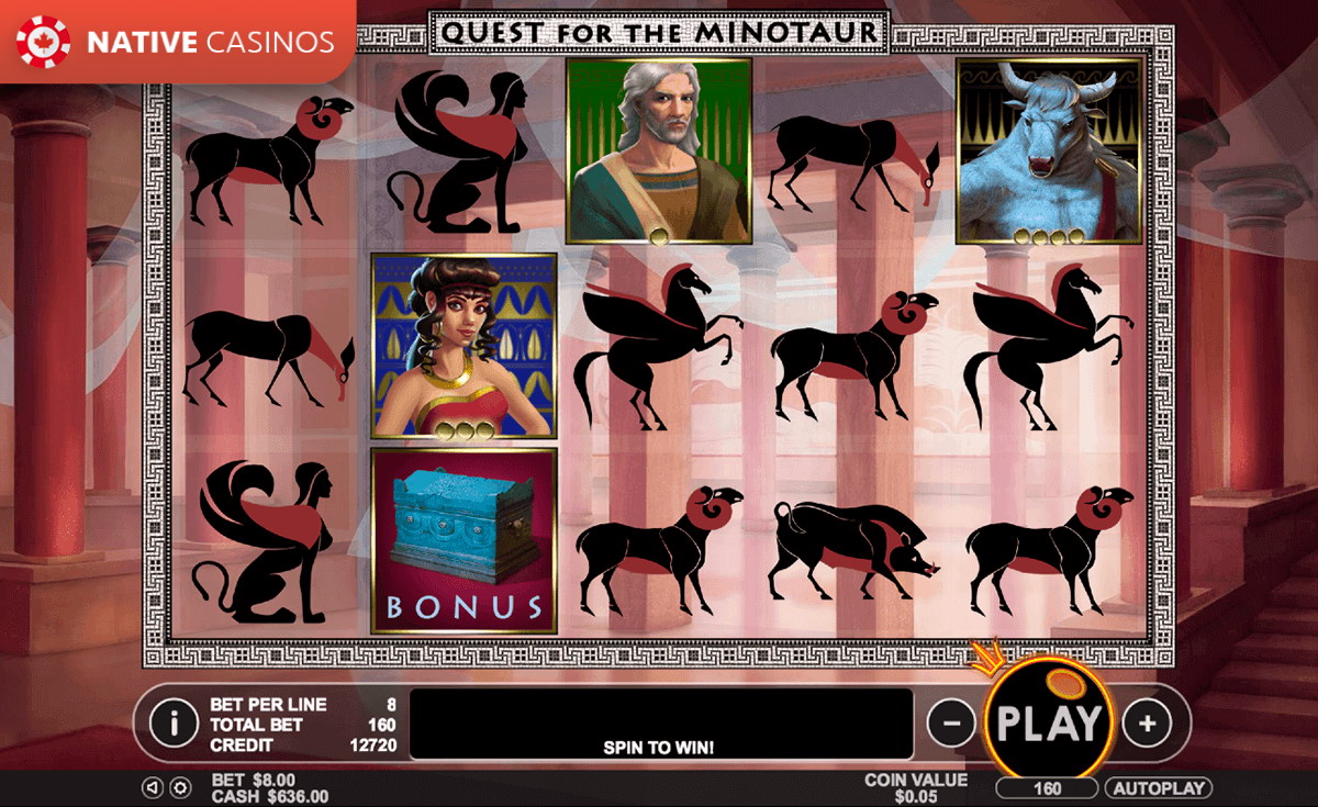 Play Quest for the Minotaur By Pragmatic Play Info