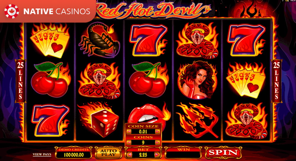 Play Red Hot Devil by Microgaming