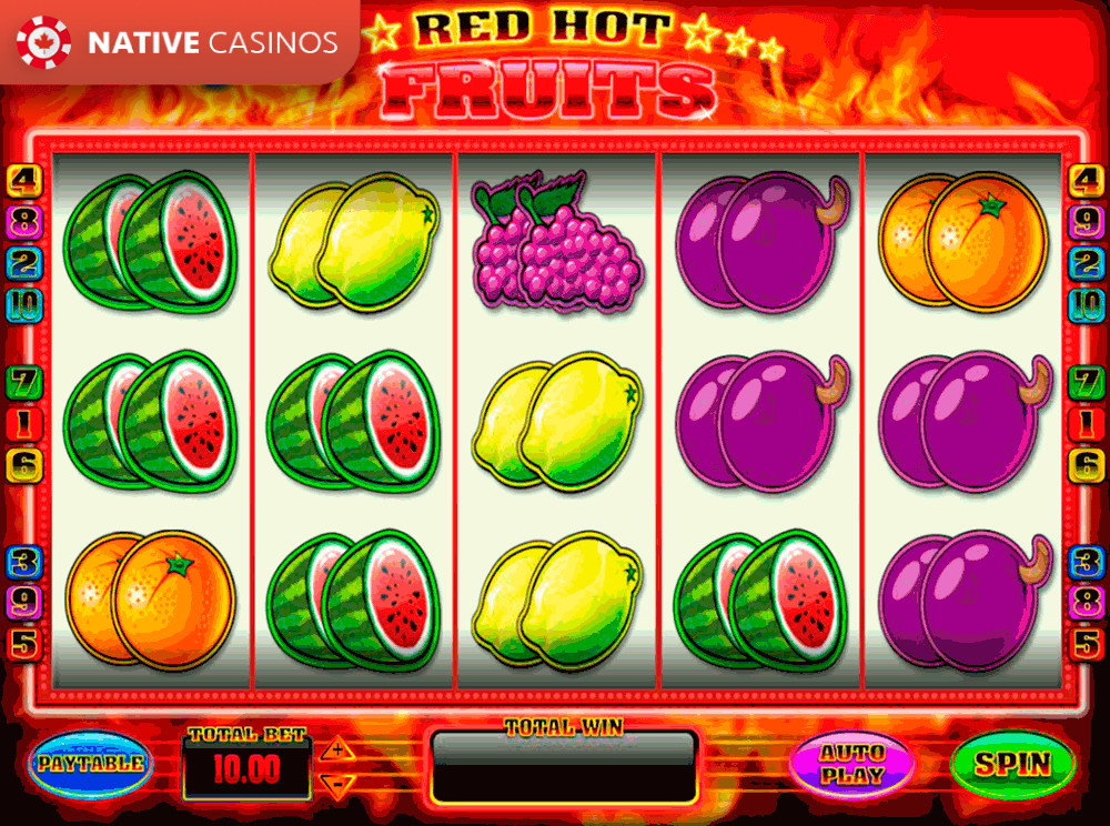 Play Red Hot Fruits Slot Online by Blueprint For Free
