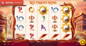Red Phoenix Rising By Red Tiger Gaming