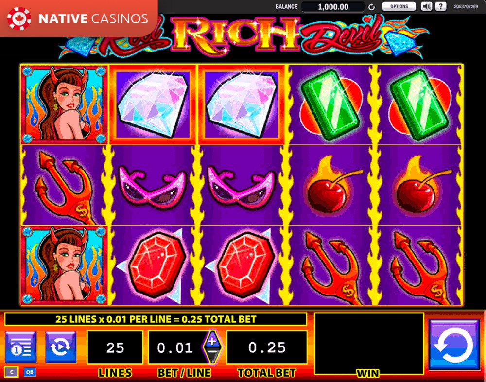 Play Reel Rich Devil By About WMS