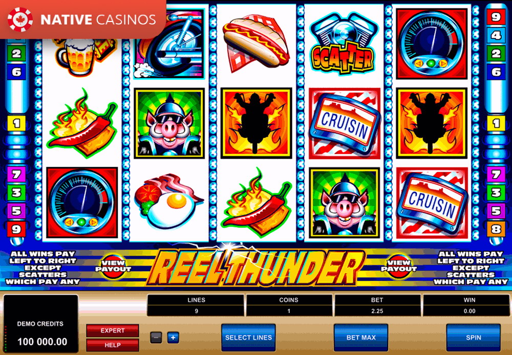 Play Reel Thunder by Microgaming