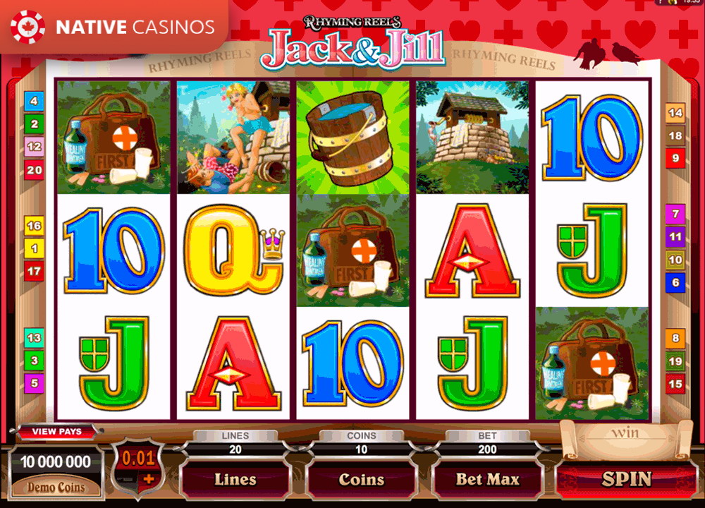 Play Rhyming Reels – Jack and Jill by Microgaming