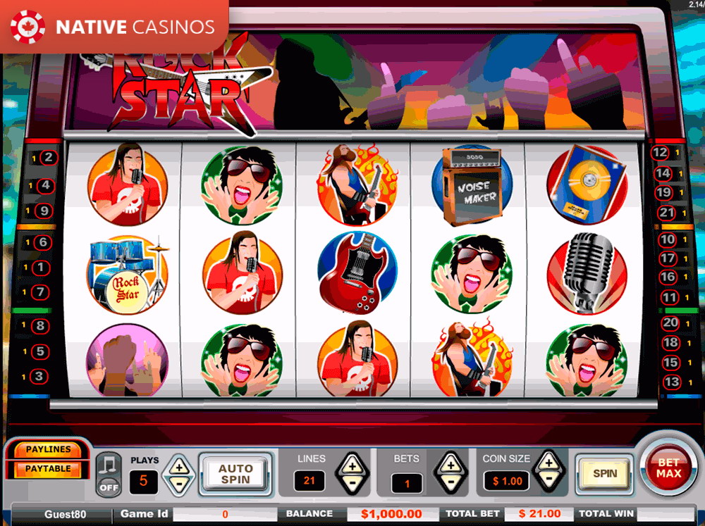 Play Rock Star By Vista Gaming