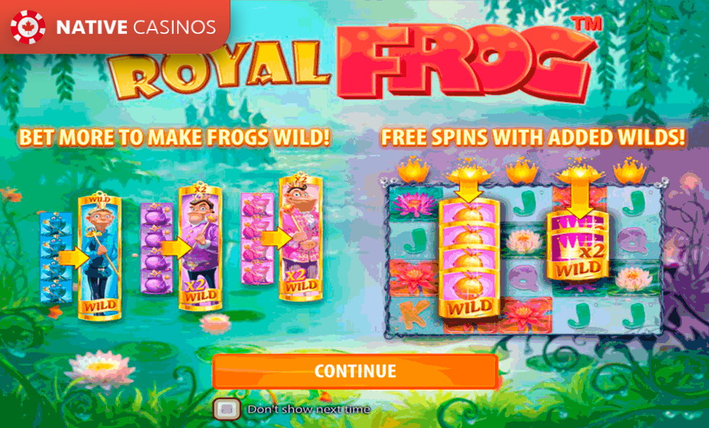 Play Royal Frog By Quickspin Info