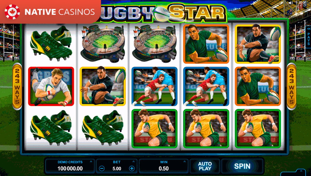 Play Rugby Star by Microgaming