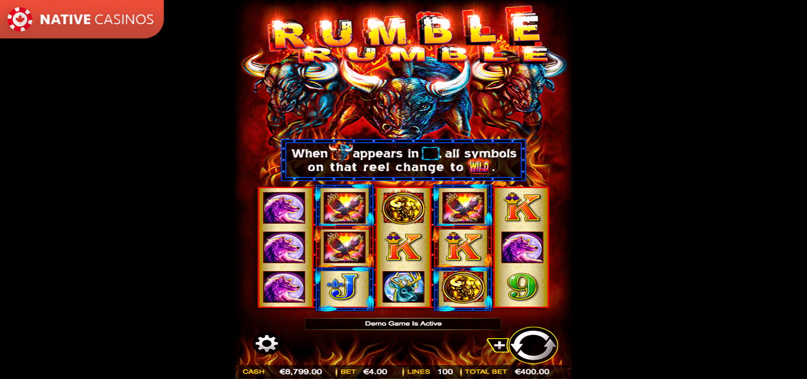 Play Rumble Rumble By Ainsworth