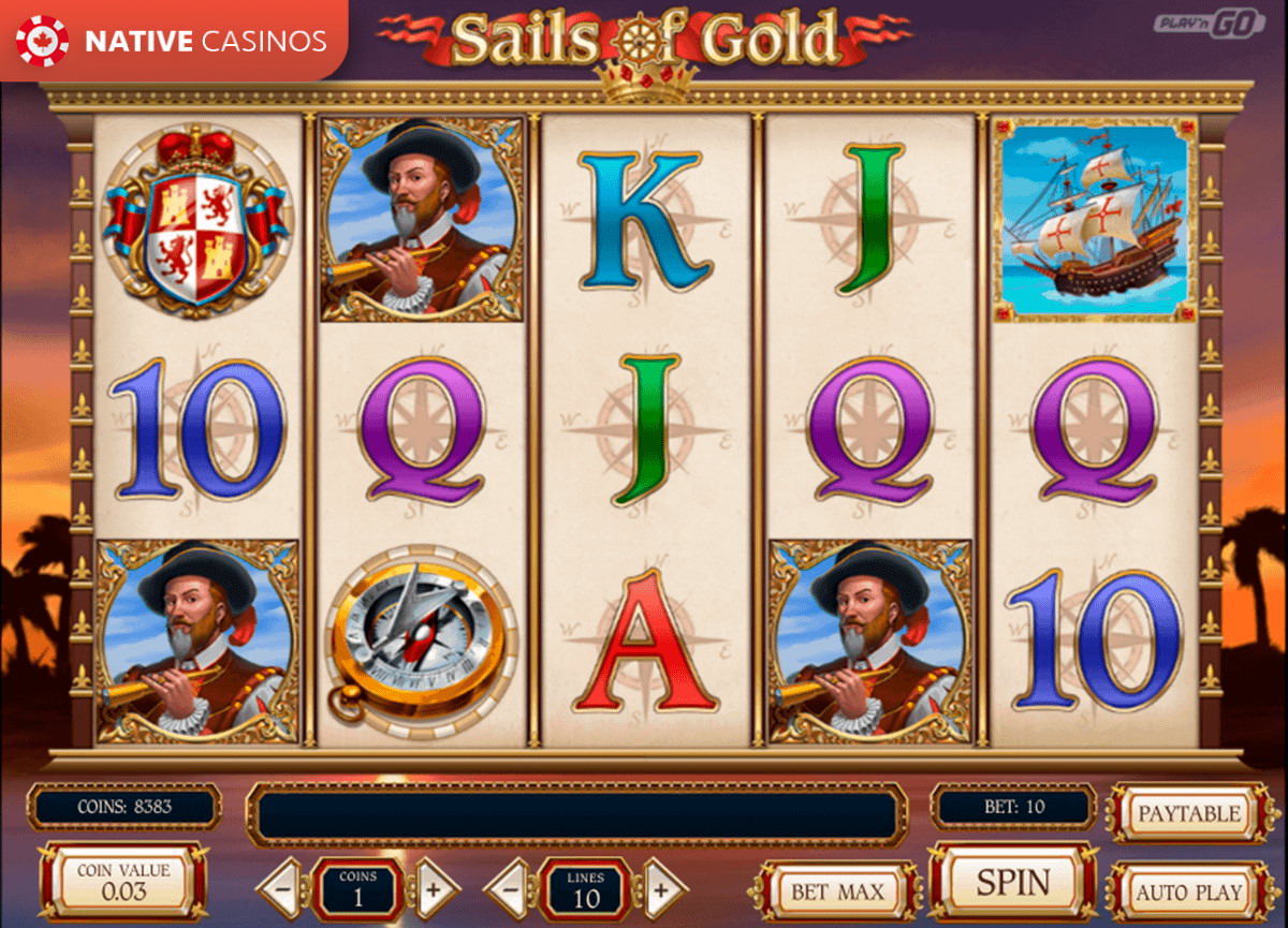 Play Sails of Gold By About Play’n Go