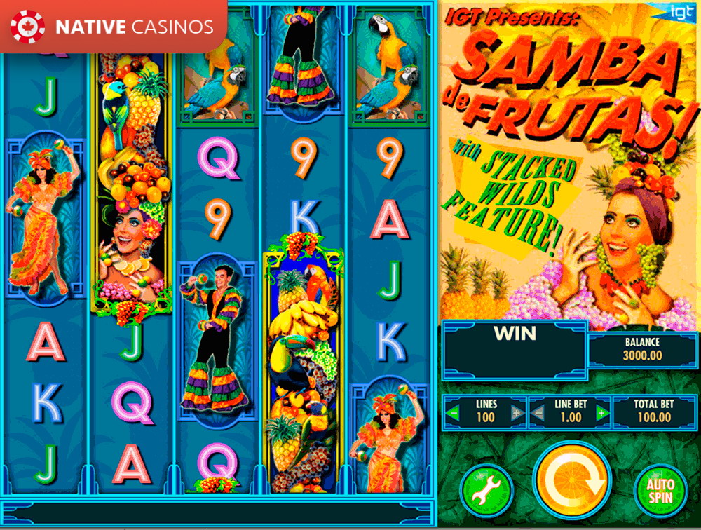 Play Samba De Frutas Slot Machine by IGT For Free