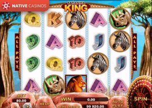 Savanna King By Genesis Gaming