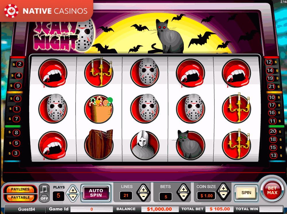 Play Scary Night By Vista Gaming