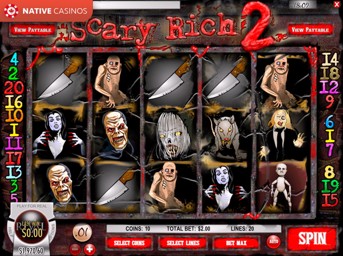 scary rich 2 игровой автомат