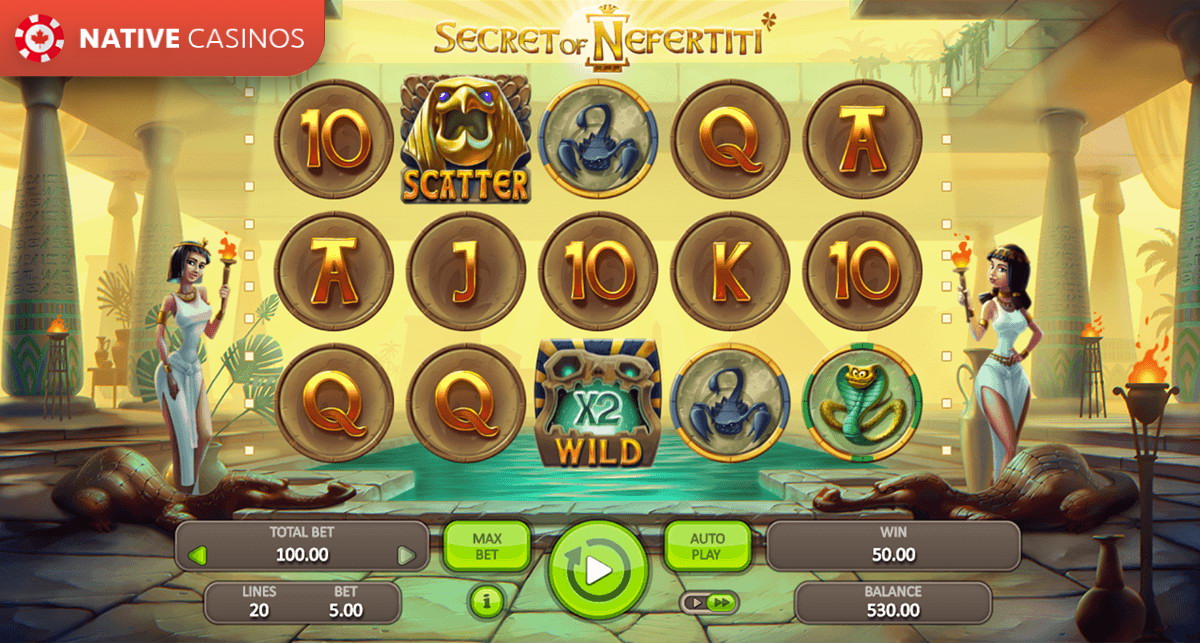 Play Secret of Nefertiti By Booongo