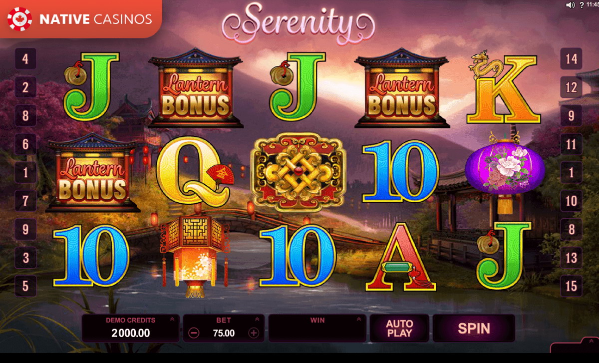 Play Serenity by Microgaming