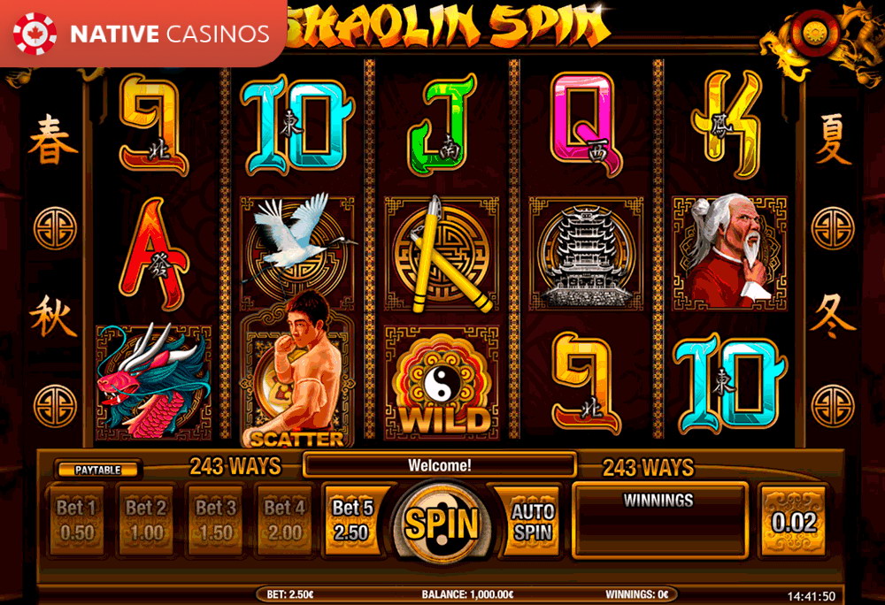 Play Shaolin Spin Slot by iSoftBet For Free