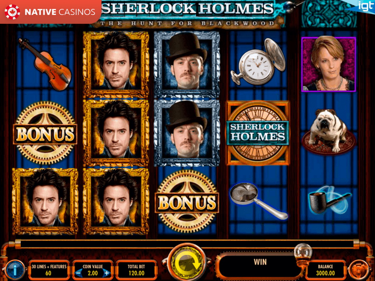 Play Sherlock Holmes The Hunt For Blackwood By IGT