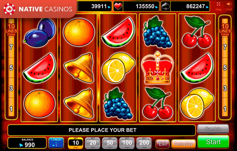 Play Shining Crown Slot Online by EGT For Free
