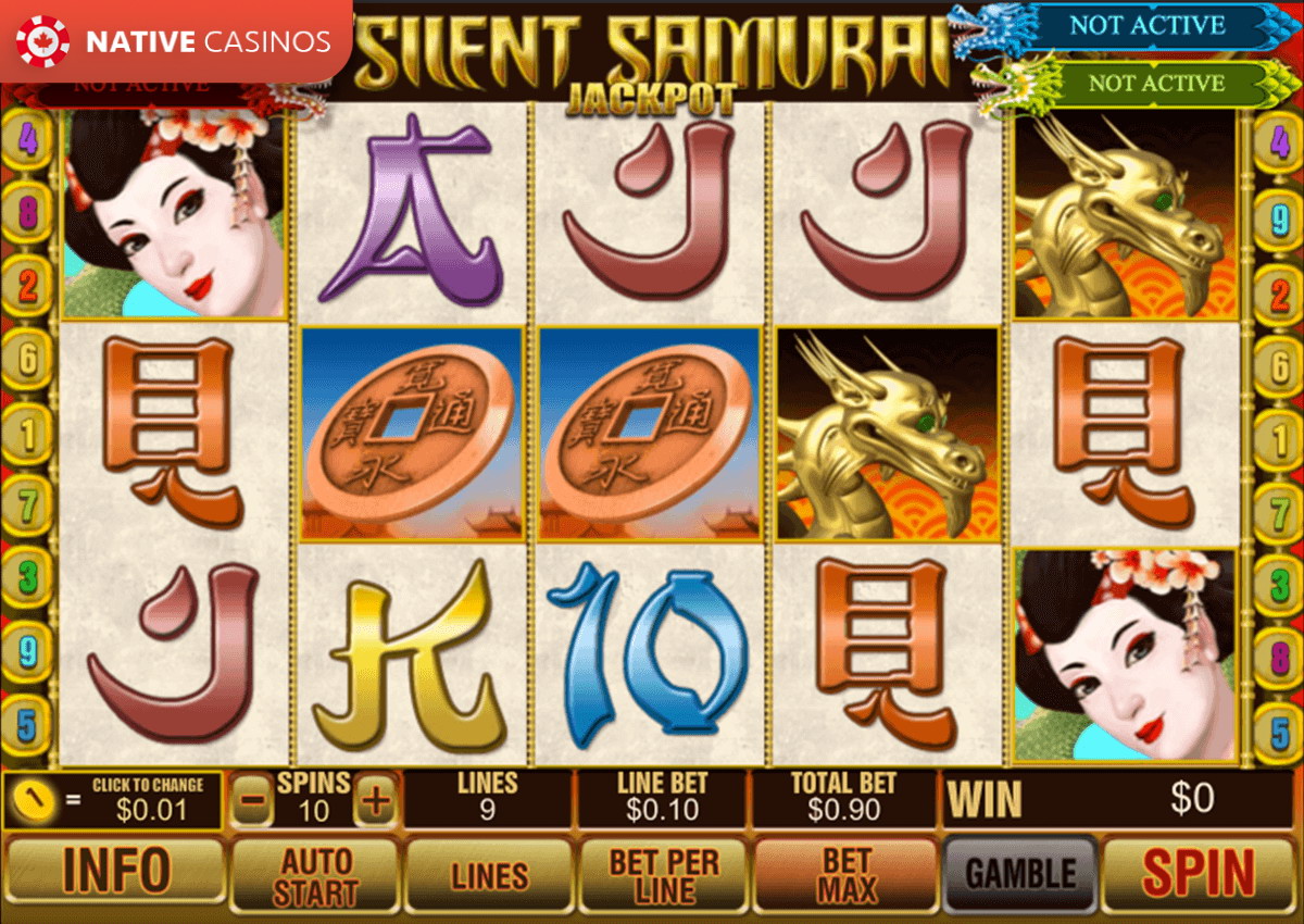 Play Silent Samurai Jackpot By PlayTech