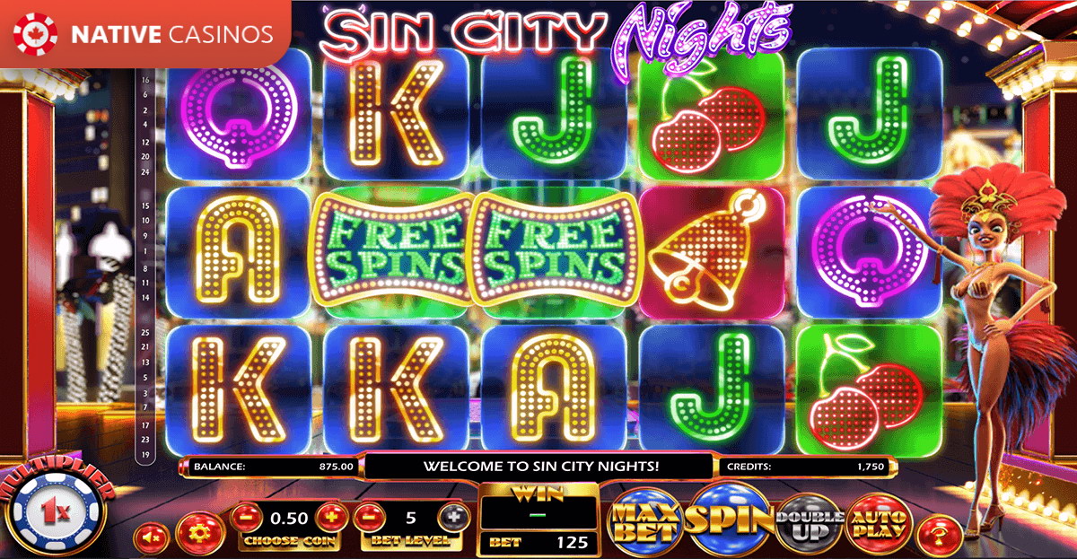 Play Sin City Nights By About BetSoft