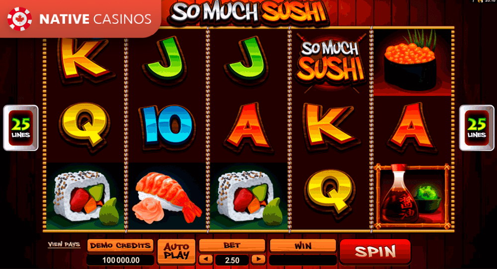 Play So Much Sushi by Microgaming