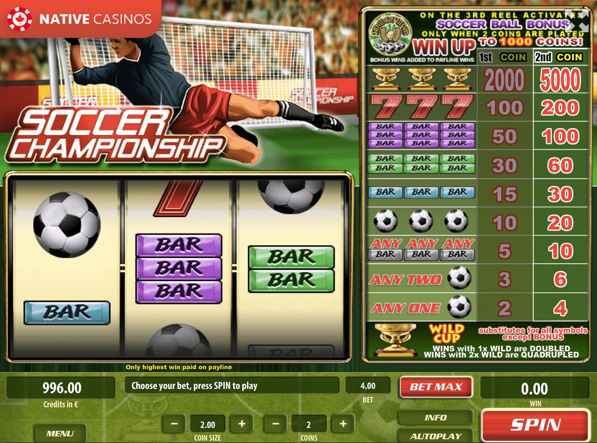 Play Soccer Championship By Tom Horn