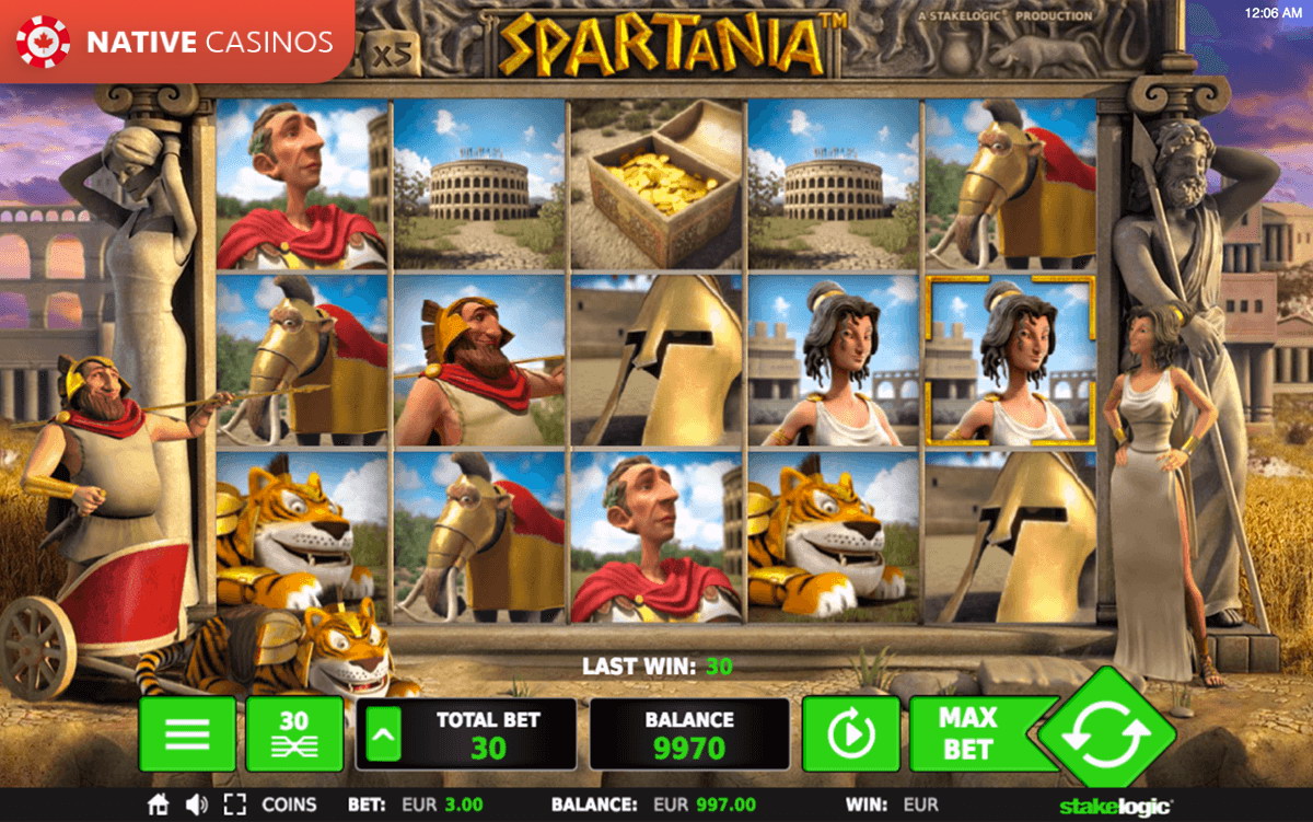 Play Spartania By Stake Logic
