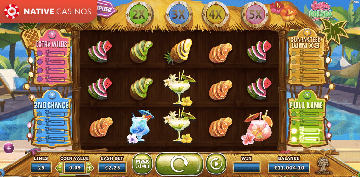 Play Spina Colada Slot Review by Yggdrasil For Free