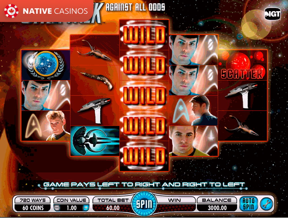 Play Star Trek Against All Odds By IGT