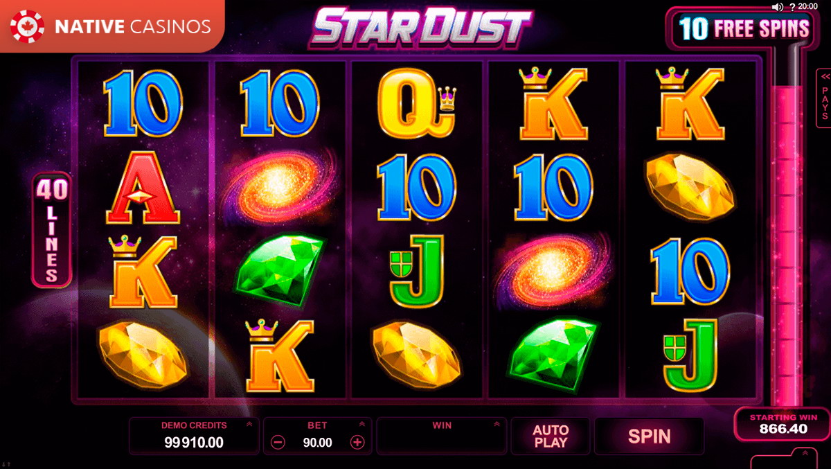 Play StarDust by Microgaming