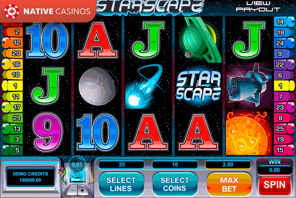Play Starscape by Microgaming