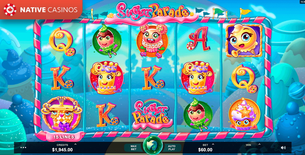 Play Sugar Parade Slots  by Microgaming For Free