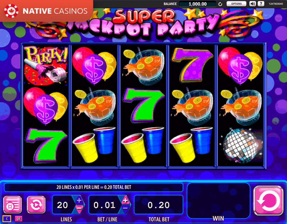 Play Super Jackpot Party By About WMS