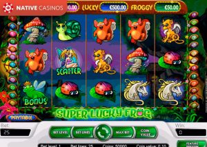 Super Lucky Frog By NetEnt