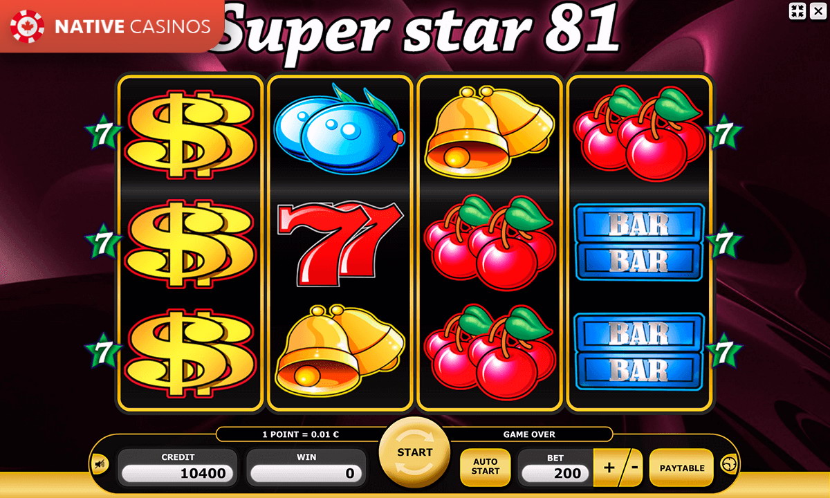 Play Super Star 81 By Kajot