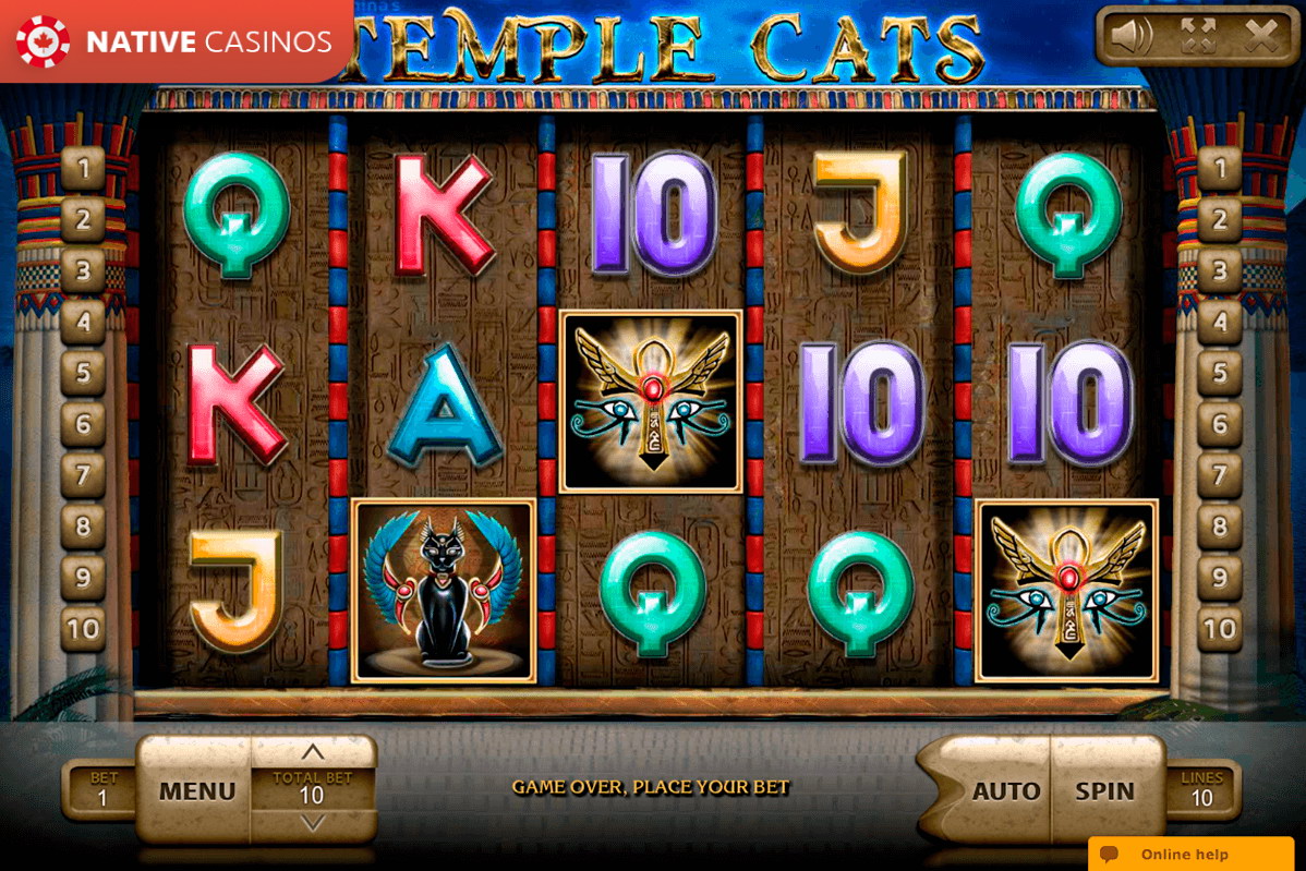 Play Temple Cats By Endorphina Info