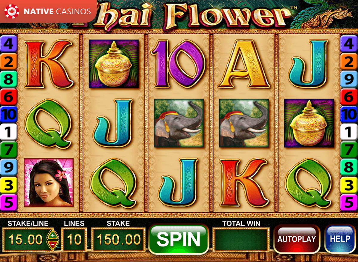 Play Thai Flower Slot Game Online by Barcrest For Free