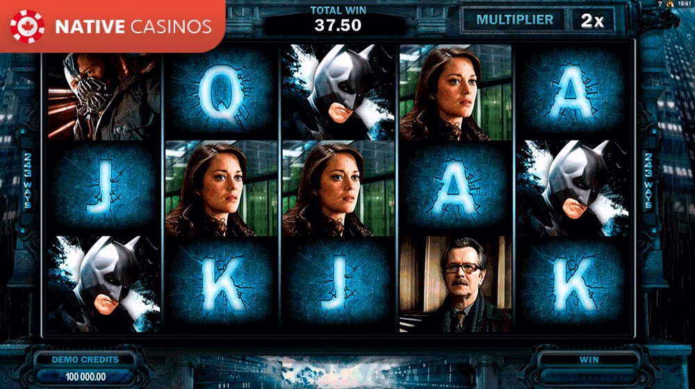 Play The Dark Knight Rises by Microgaming